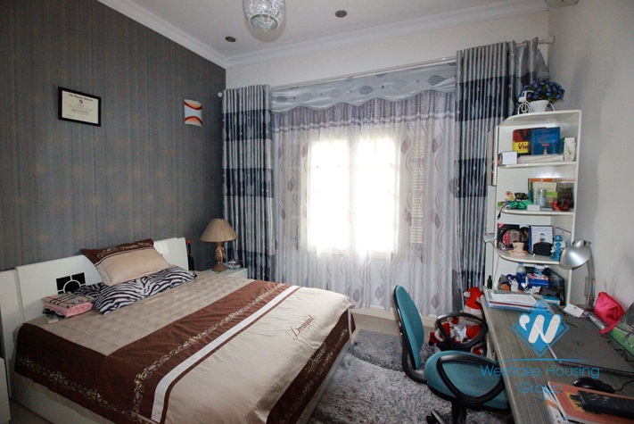 Beautiful house with large garden for rent in Ciputra area, Tay Ho, Hanoi